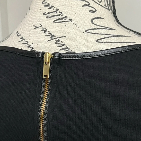 41 Hawthorn Womens Black Dolman Sleeve Exposed Zipper Top Womens Size S Modest - Picture 9 of 10